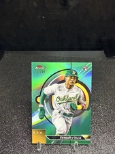 2023 Topps Finest - Esteury Ruiz #97 Green Refractor /99 (RC)