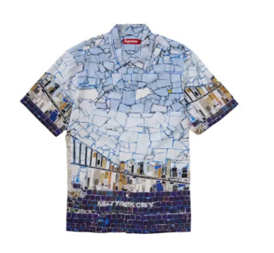 SUPREME MOSAIC S/S SHIRT MULTICOLOR SIZE M | eBay 