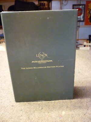 Two new Lenox Millennium Flutes in original box New Condition