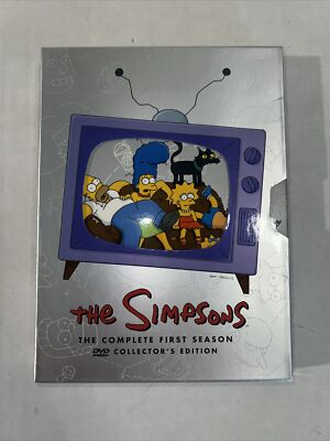 The Simpsons - The Complete First Season (DVD, 2012, 3-Disc Set)