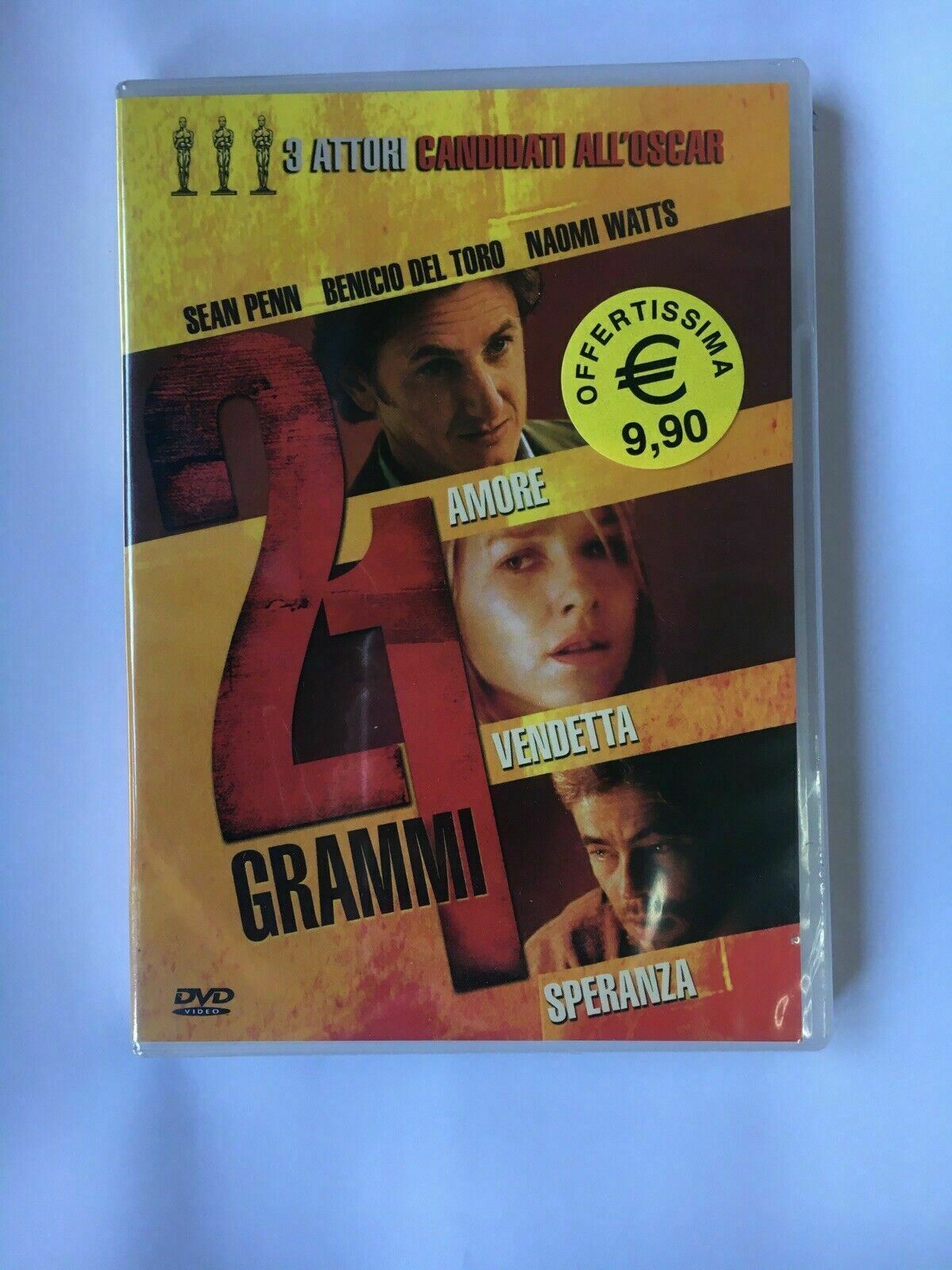 21 grammi. Il peso dell'anima (2003) DVD NUOVO
