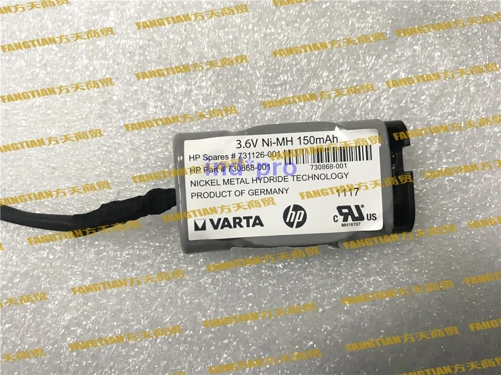 3.6V Ni-MH G8 G9 Pre-owned FBWC 4GB Cache Battery 731126-001 