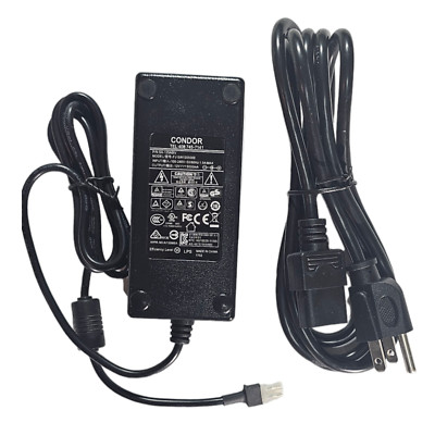 CONDOR 100-240VAC INPUT 12V 5A 50/60 HZ POWER supply ADAPTER Molex Minifit Jr 2
