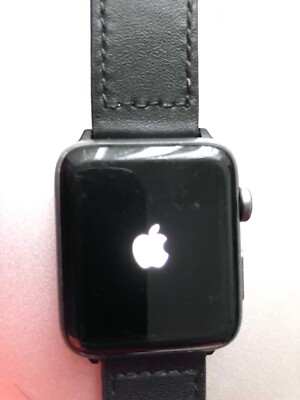 Apple Watch Series 2 42mm Aluminium Case Black Sport Band - (MP062LL/A)