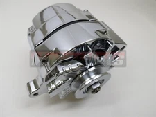 1965-89 Ford Alternator Single Groove V-Belt 110 Amp 3 Wires Hot Rat Rod Mustang