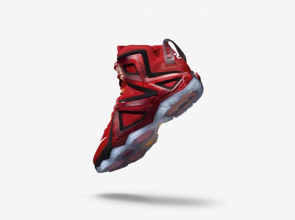 Nike LeBron 12 Elite 'Team' 724559-618 Shoes | eBay