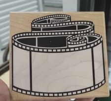 Posh Impressions Filmstrip Frame Z796G Rubber Ink Stamper