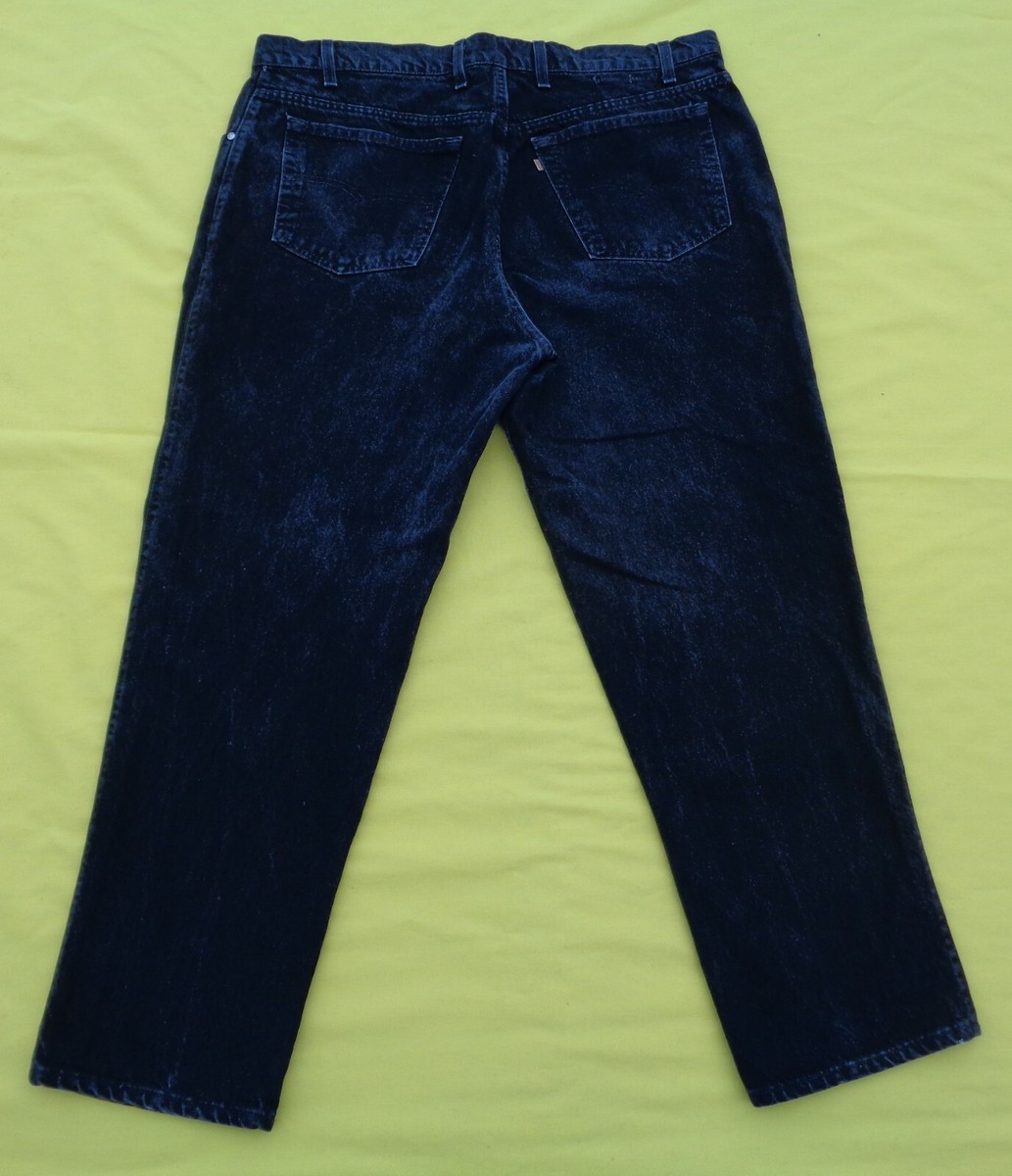 リーバイス545 Levis 実寸W42 ブラックデニム 黒 USA製 8374 リーバイス545 Levis 実寸W42 ブラックデニム 黒 USA製 8374