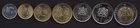 MOROCCO 1 Santim-5 Dirhams 1987, 7 pc Coin set KM 82-93 UNCIRCULATED