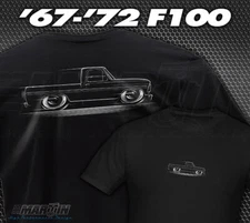Ford F100 Truck T-Shirt '67-'72 Bumpside 1967 1968 1969 1970 1971 1972 F-100