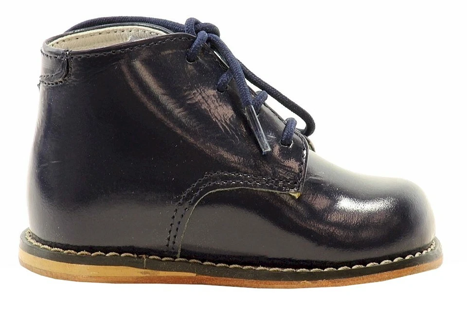 Оксфорды Josmo для младенцев/малышей детей мальчиков и девочек первые ходунки темно-синие - Изображение 3 из 4