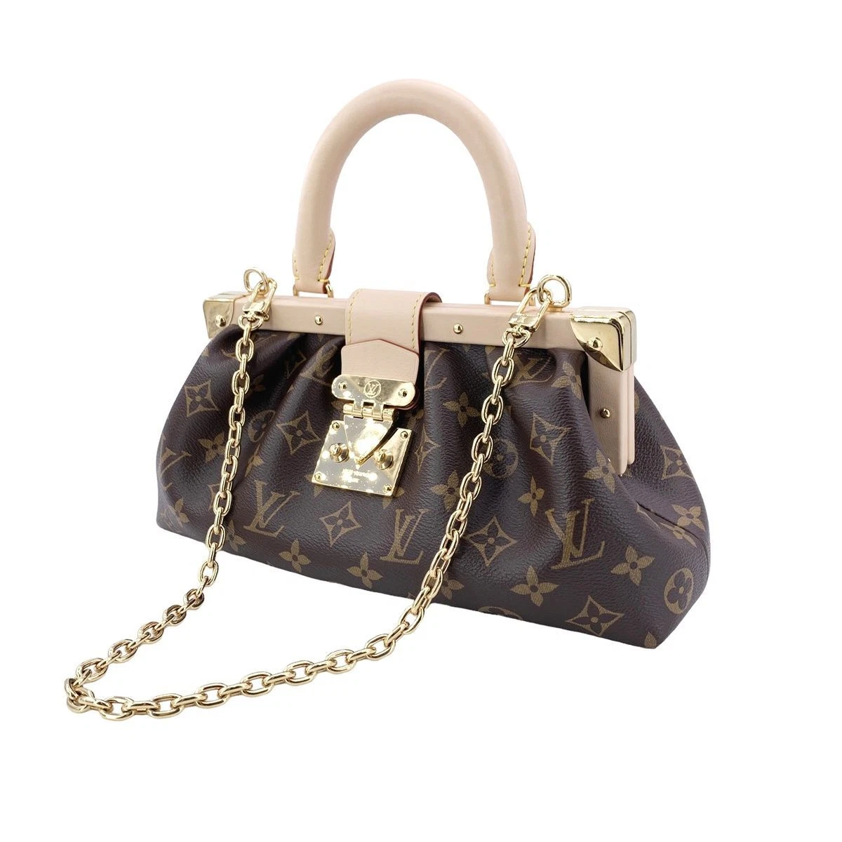 LOUIS VUITTON Monogram Clutch Handbag M46544 Shoulder Bag 23036253 