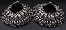 VINTAGE SOLID SILVER AWESOME PARROT DESIGN WOMEN'S ANKLE BRACELET TRIBAL JEWELRY