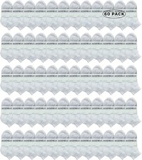 60 PK Yacht  Smith Kids Cotton Quarter Ankle Socks White 4-6 - Boys Ankle Sock