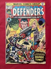 Defenders # 26 - Early Guardians Of The Galaxy appearance 