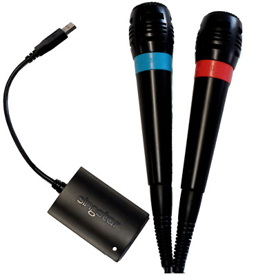 2x Sony Playstation 2, Playstation  3  Singstar Mikrofone + Adapter