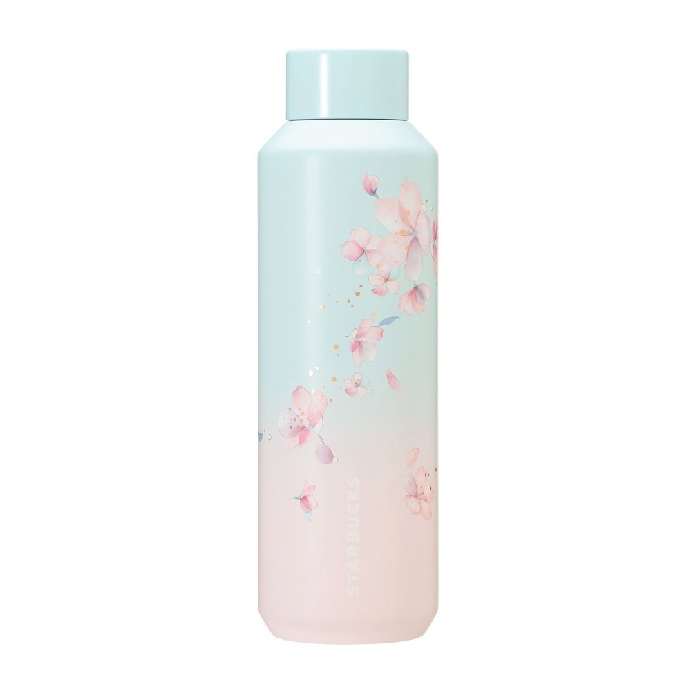 STARBUCKS JAPAN SAKURA 2025 Cherry Blossoms Stainless Steel Bottle