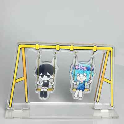 Games Omori Aubrey Sunny Basil Swing Acrylic Standing Figure Decoration Model