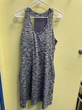 Active where polyester women  s dress with built-in bra