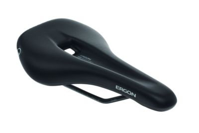 Ergon SM Enduro Ergonomischer Fahrradsattel Komfort - Fr Mountainbike &  Enduro Herren Stealth Black
