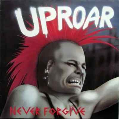 Uproar Never Forgive NEAR MINT Wave Records Vinyl LP