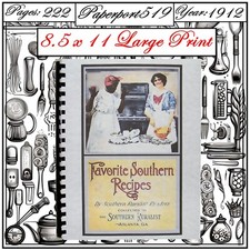 1912 Favorite Southern Recipes Vintage Cook B...