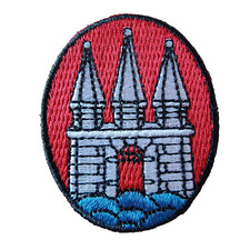 HAMBURG ALTONA  , 1 WAPPEN ,  AUFNÄHER-PATCH-AUFBÜGLER