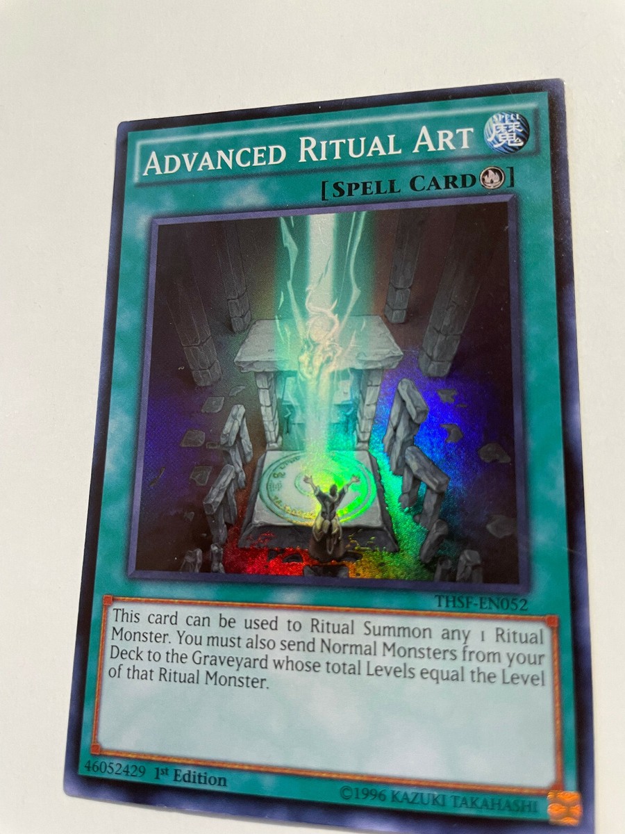 Advanced Ritual Art - THSF-EN052 - Super Rare - 1st Edition - NM YuGiOh! |  eBay
