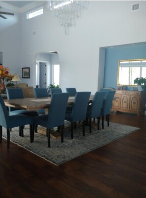 Elevate your dining experience to a new style, 100% Waterproof Dining Room Chair