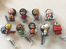 PEANUTS CHARLIE BROWN LUCY SALLY SNOOPY AUTHENTIC JIBBITZ SHOE CHARM CROCS HOLES