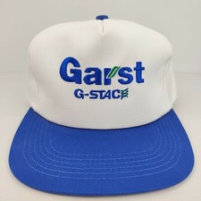 Vintage K Products USA MADE Garst Seed Farm Trucker Hat Snapback NWOT NOS New