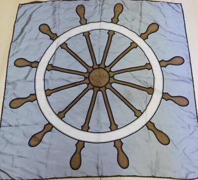 Halstuch 100% Reine Seide Vintage Frauen Echo (566) 76cm x 76cm