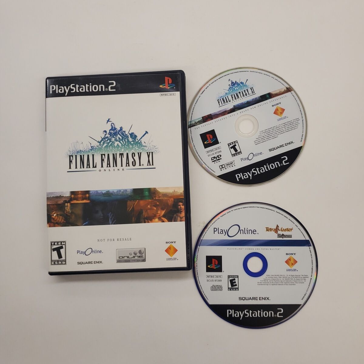 Final Fantasy XI Online (Not for Resale) - Video Games » Sony