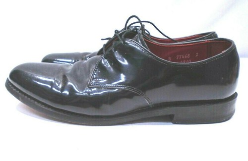 Black Patent Leather Tuxedo Style 