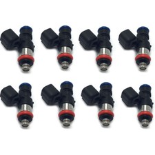 Set 8 Turbo 50lb Fuel Injectors Fits Chevrolet Camaro Corvette Ls3 Ls7 Ls9 V8