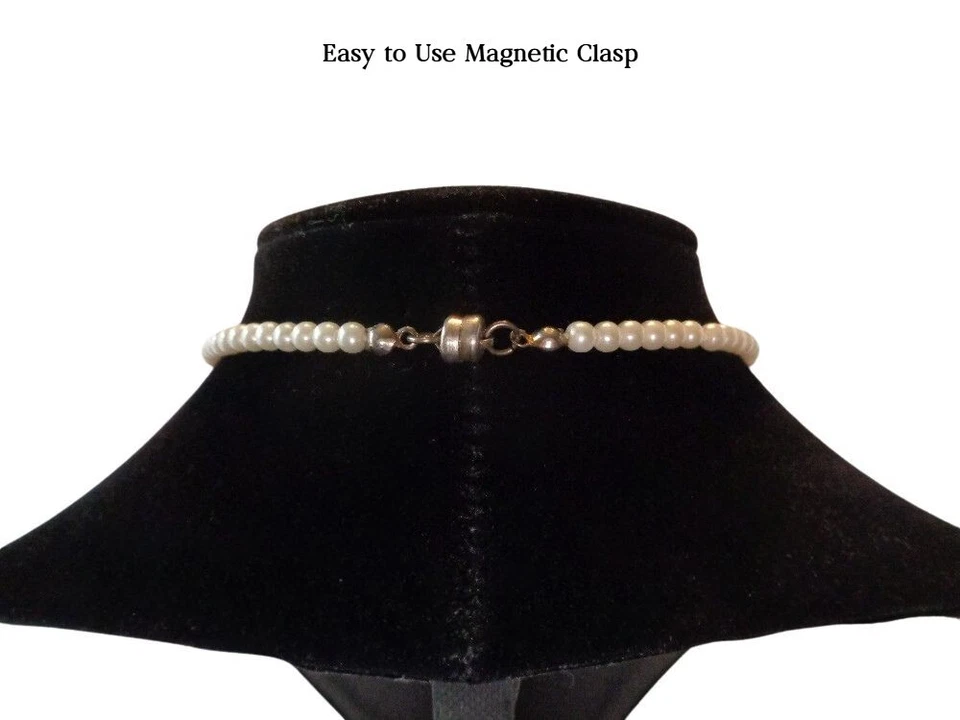 Collar Corazón Colgante Cristal Murano - Collar Cristal Murano y Perlas Italia Foto 4 de 4