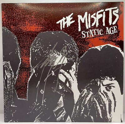 Jerry Only Signed Autographed The Misfits Static Age Vinyl Album
