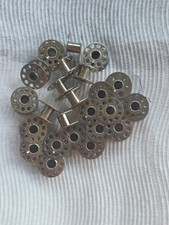 Vintage 10 Hole Sewing Machine Heavy Metal Bo...