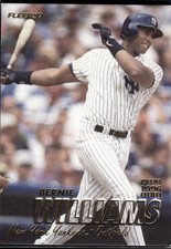 Bernie Williams 1997 Fleer New York Yankees #181