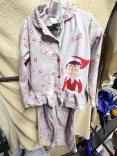 Elf on the Shelf Girls Pajama Set   Size 7/8
