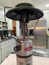 Coleman Green Podwójny płaszcz Latarnia propanowa 5114 Niesprawdzona bez globu!