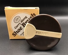 Vtg Fuller Brush Company Carry Along Shoe Brush Travel Buffer Polish Unused Box