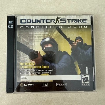 2003 Counter-Strike: Condition Zero (PC) CD-ROM  with CD Key - Valve - Sierra