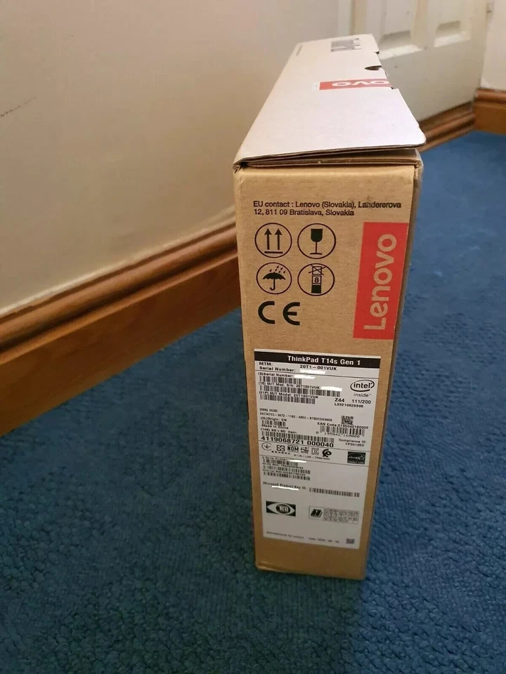 Lenovo ThinkPad T14s Gen1 (20T1001VUK)Laptop |256GB|8GB|4.2Gz|14"FHD|BT|UHD Grfx - Image 3 of 4