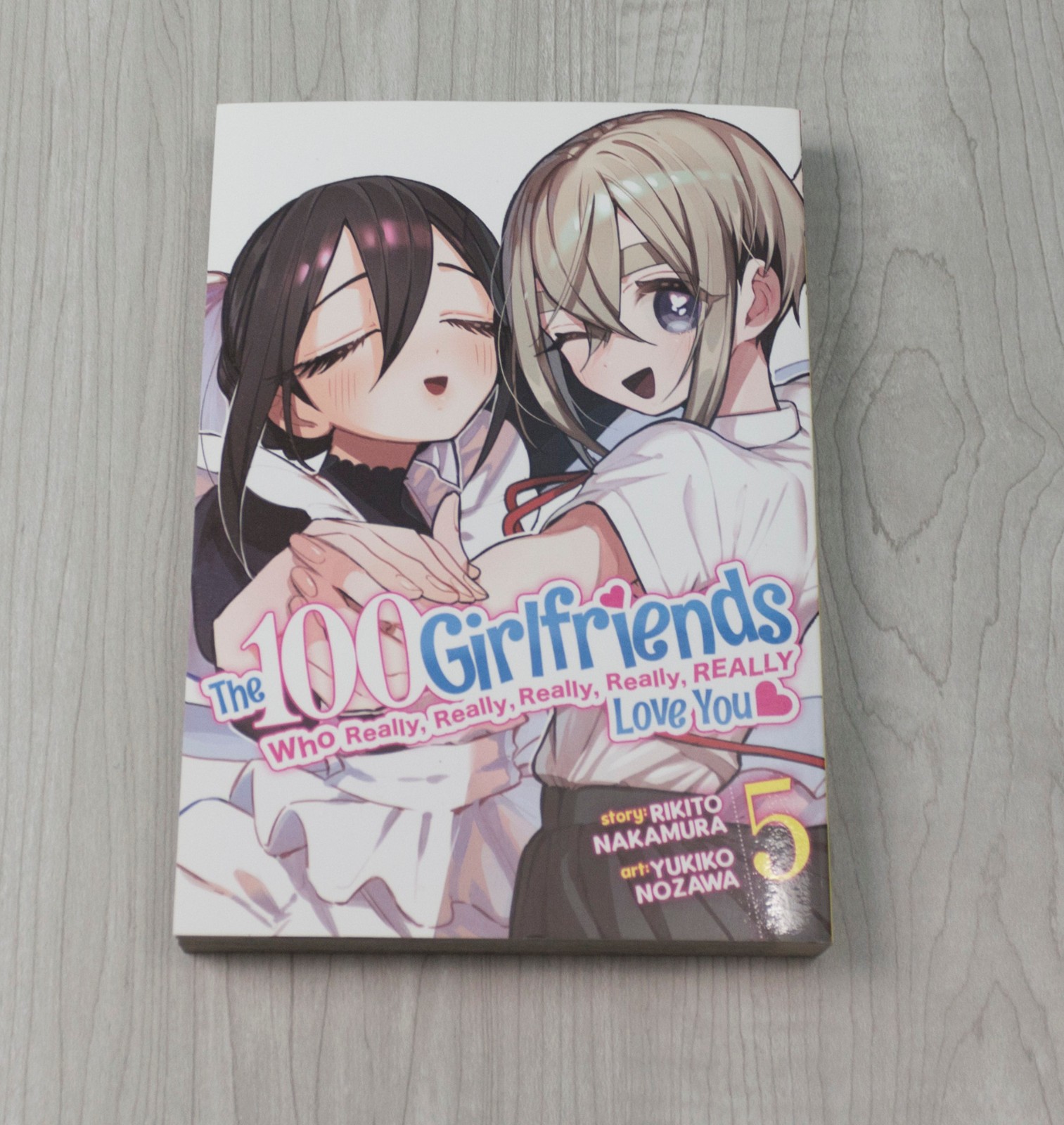 The 100 Girlfriends Who Really Love You Vol 5 English Manga Volume