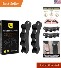 Toe Separator for Men and Women Bunion Toe Spacers Spreaders and Hammer Toe C...