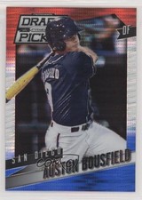 2014 Prizm Perennial Draft Picks Red White & Blue Pulsar Auston Bousfield h3a