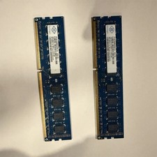 Nanya 8GB (2x4GB) DDR3 DIMM PC3-10600 240-Pin RAM NT2GC64B8HC0NF-CG