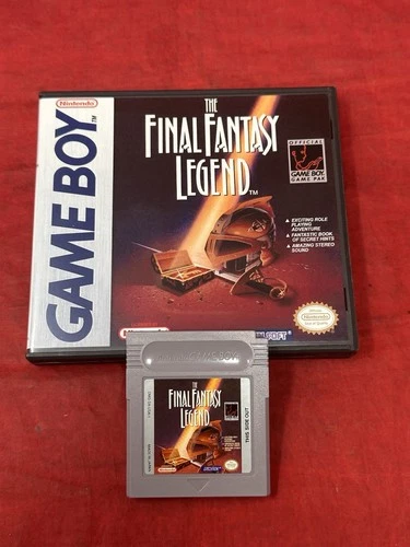 Final Fantasy Legend Game Boy Box + Cartridge ONLY Nintendo 1990 Japan