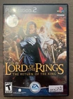Lord of the Rings: Return of the King Complete w/ Manual PlayStation 2 Free Ship